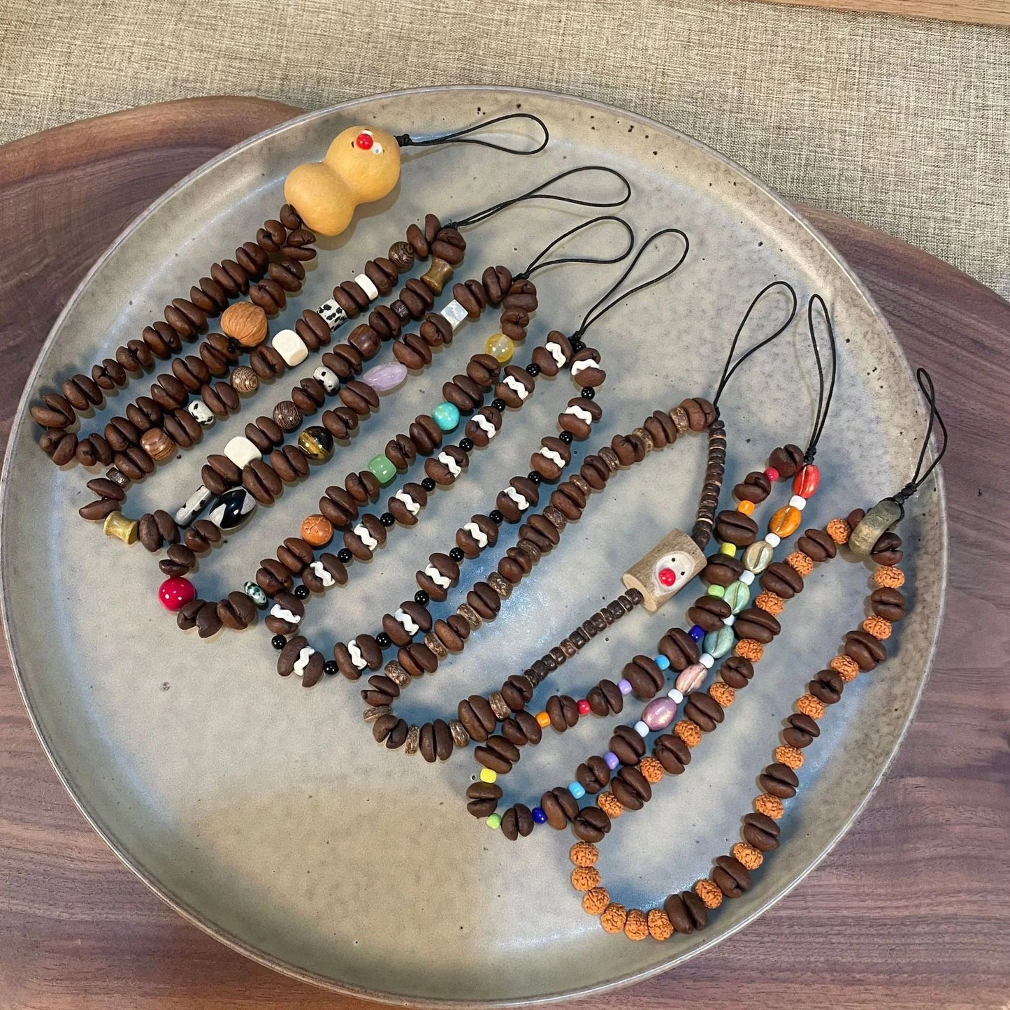 Coffee Bean Phone Charm (Blind Box) - Vitablabla