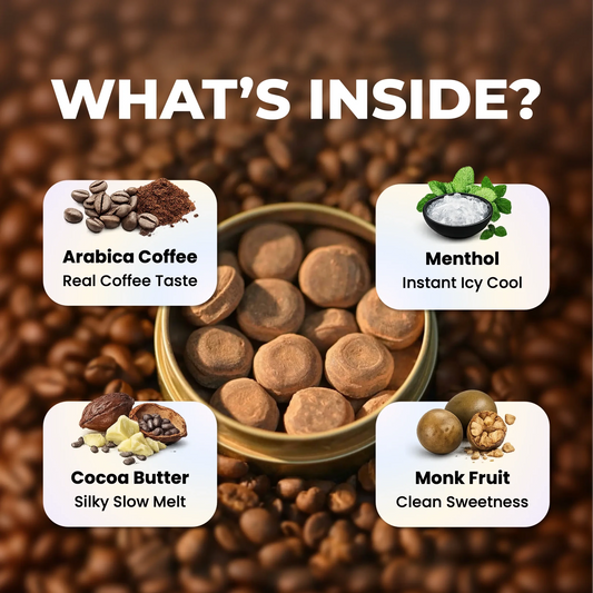 Curiously Icy Coffee Candy | Real Arabica | Icy Clarity - frozili|Curiously Icy Candy