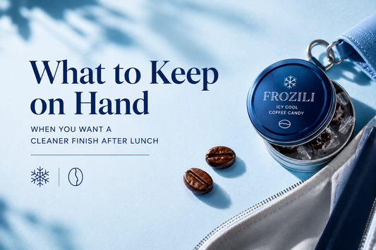 What to Keep on Hand When You Want a Cleaner Finish After Lunch