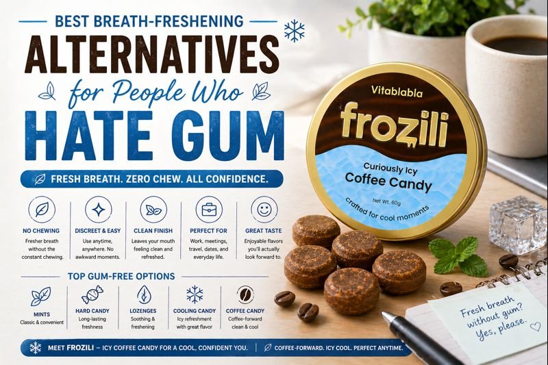 Best Breath-Freshening Alternatives for People Who Hate Gum - frozili｜Curiously Icy Candy