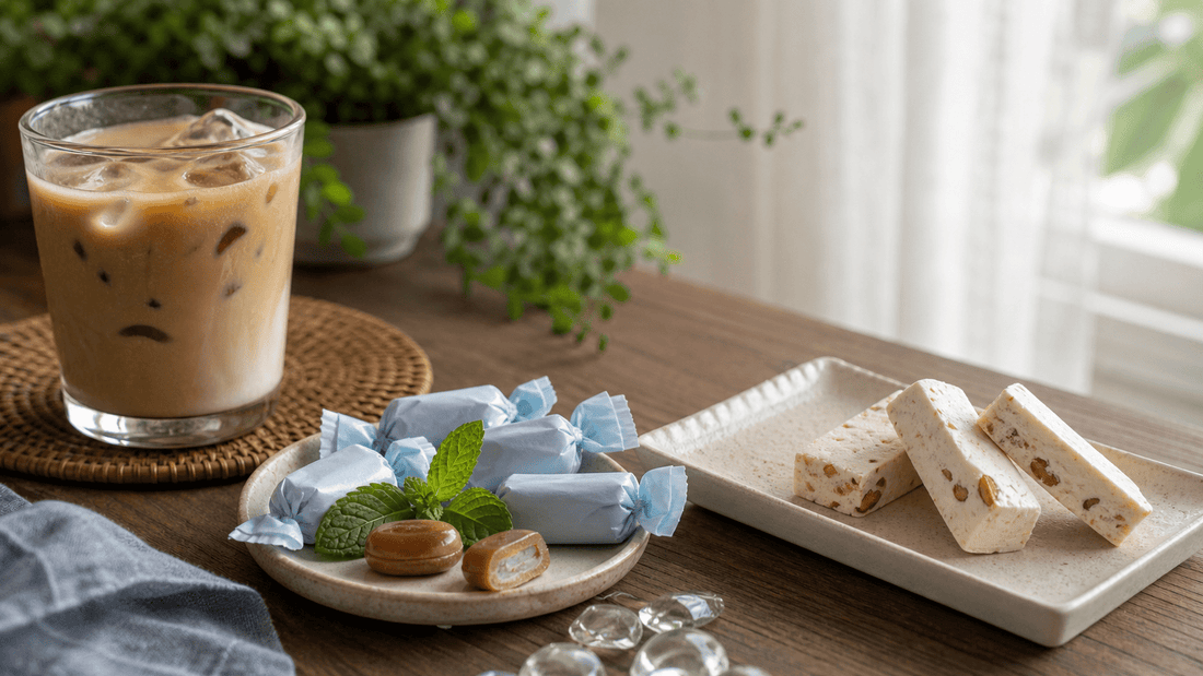 Coffee Candy vs Nougat Candy for a Lighter Everyday Treat - frozili｜Curiously Icy Candy