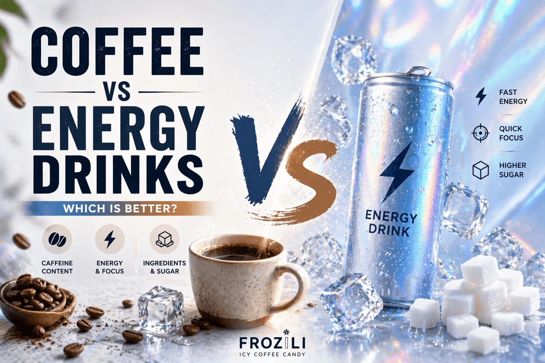 Coffee vs Energy Drinks: Which Is Better? - frozili｜Curiously Icy Candy