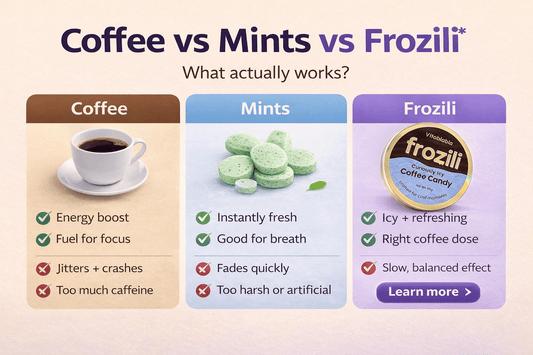 Coffee vs Mints vs Candy: What Actually Works? - frozili｜Curiously Icy Candy