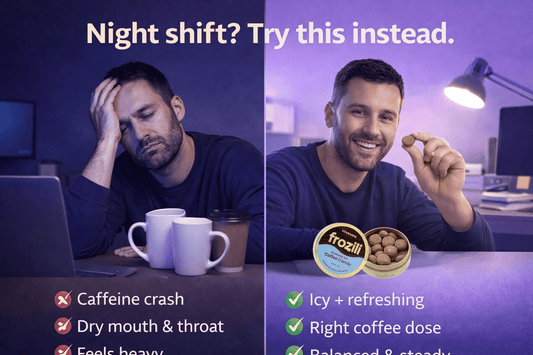 Night Shift Survival: How to Stay Fresh Without Caffeine Overload - frozili｜Curiously Icy Candy