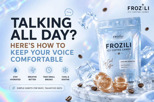 Talking All Day? Here’s How to Keep Your Voice Comfortable - frozili｜Curiously Icy Candy