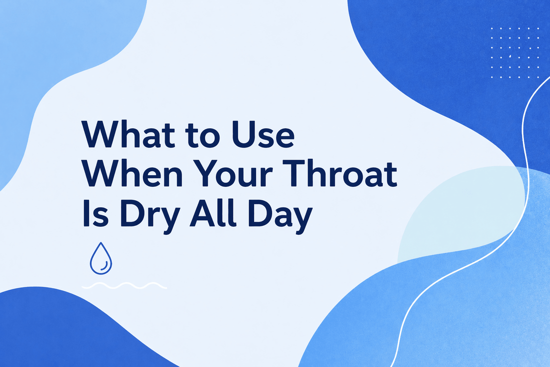 What to Use When Your Throat Is Dry All Day - frozili｜Curiously Icy Candy