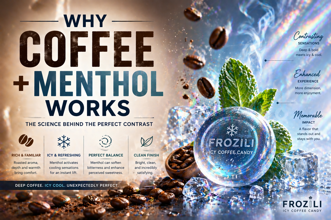 Why Coffee Flavor + Menthol Is Surprisingly Effective - frozili｜Curiously Icy Candy