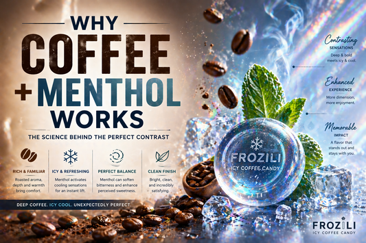 Why Coffee Flavor + Menthol Is Surprisingly Effective - frozili｜Curiously Icy Candy