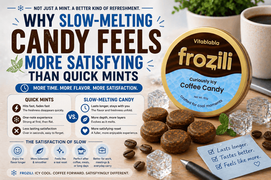 Why Slow-Melting Candy Feels More Satisfying Than Quick Mints - frozili｜Curiously Icy Candy