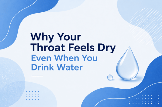 Why Your Throat Feels Dry Even When You Drink Water - frozili｜Curiously Icy Candy