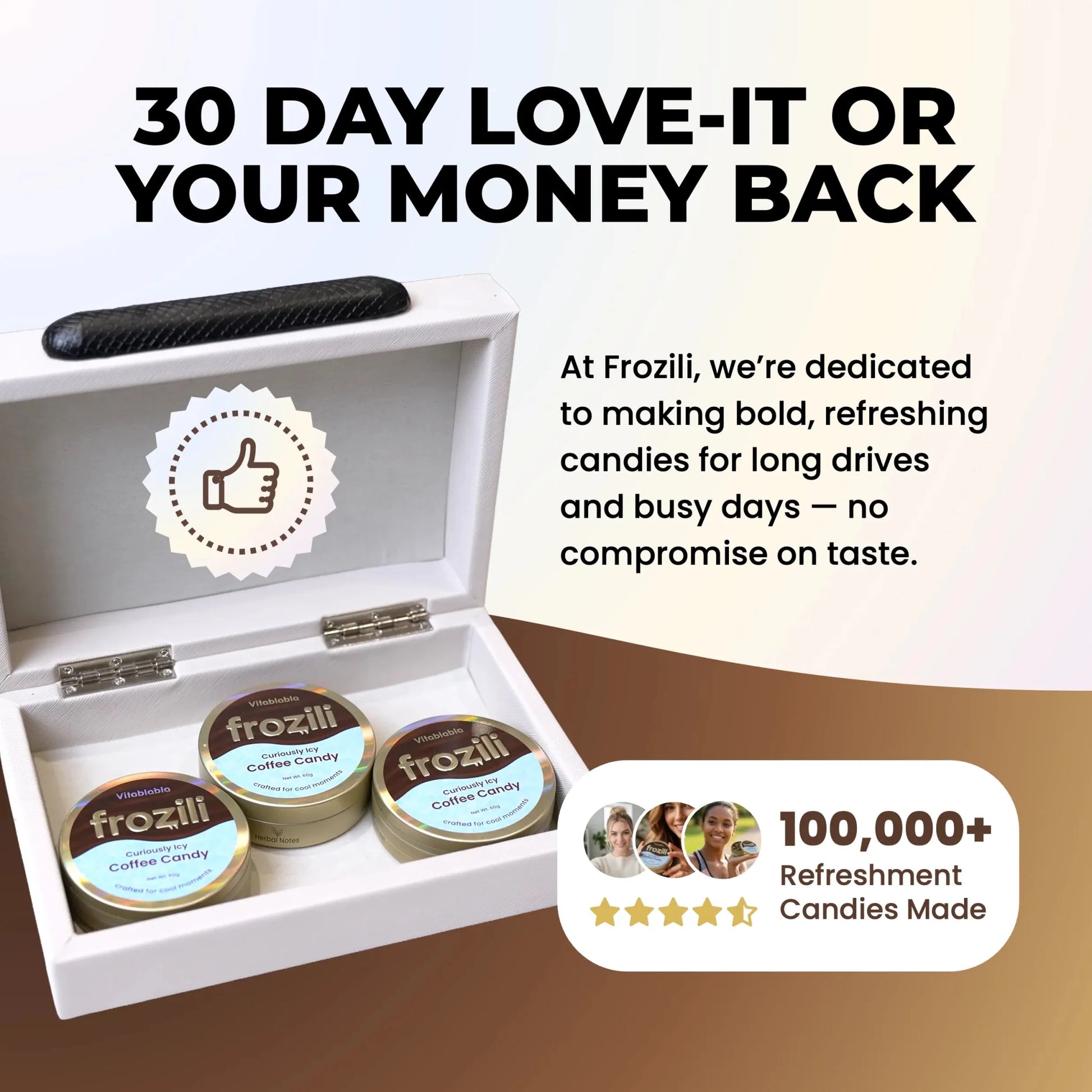 Curiously Icy Coffee Candy | Real Arabica | Icy Clarity - frozili｜Curiously Icy Candy