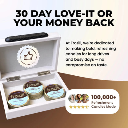 Curiously Icy Coffee Candy | Real Arabica | Icy Clarity - frozili｜Curiously Icy Candy