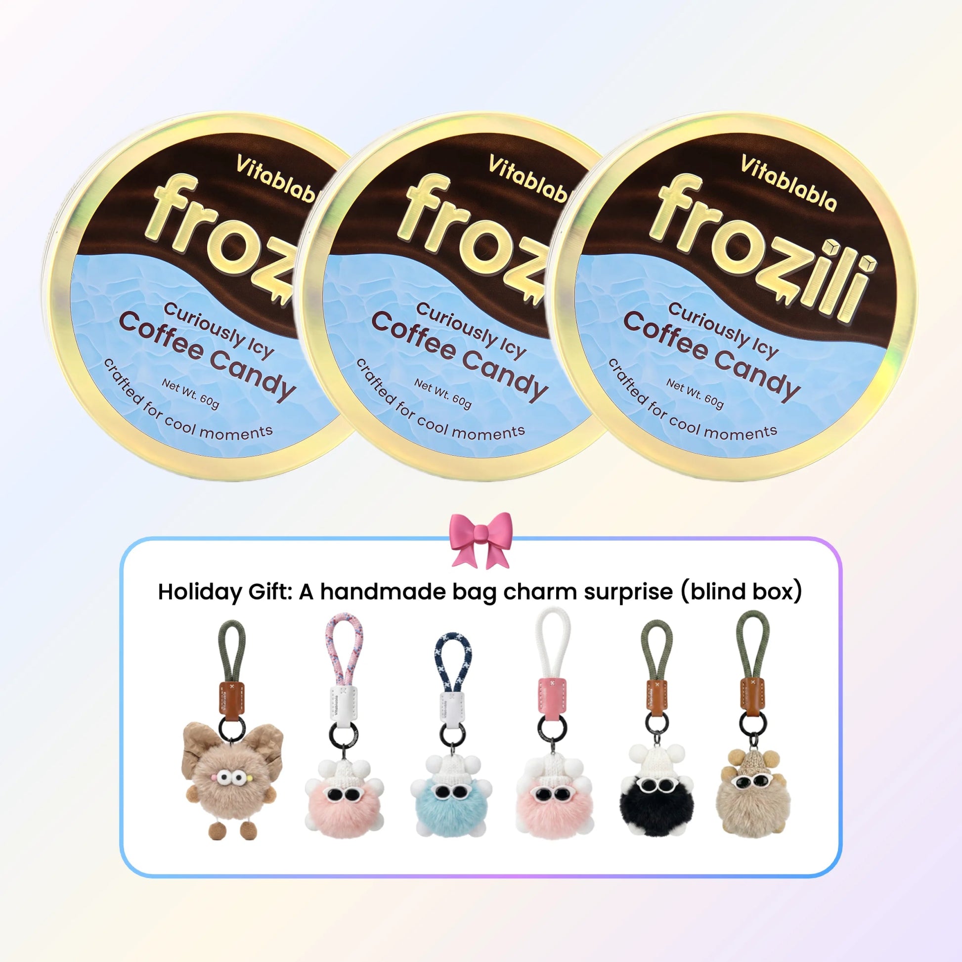 Subscription | 3 - Tin Bundle + Free Gift Every Month - frozili｜Curiously Icy Candy