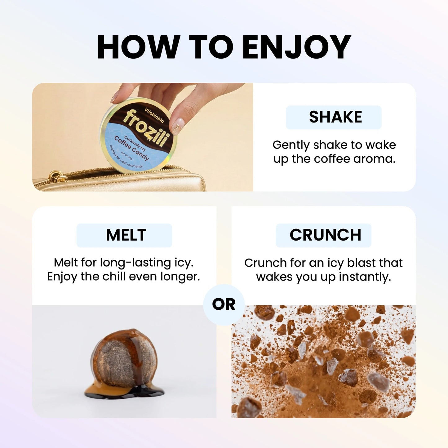 Subscription | 3 - Tin Bundle + Free Gift Every Month - frozili｜Curiously Icy Candy