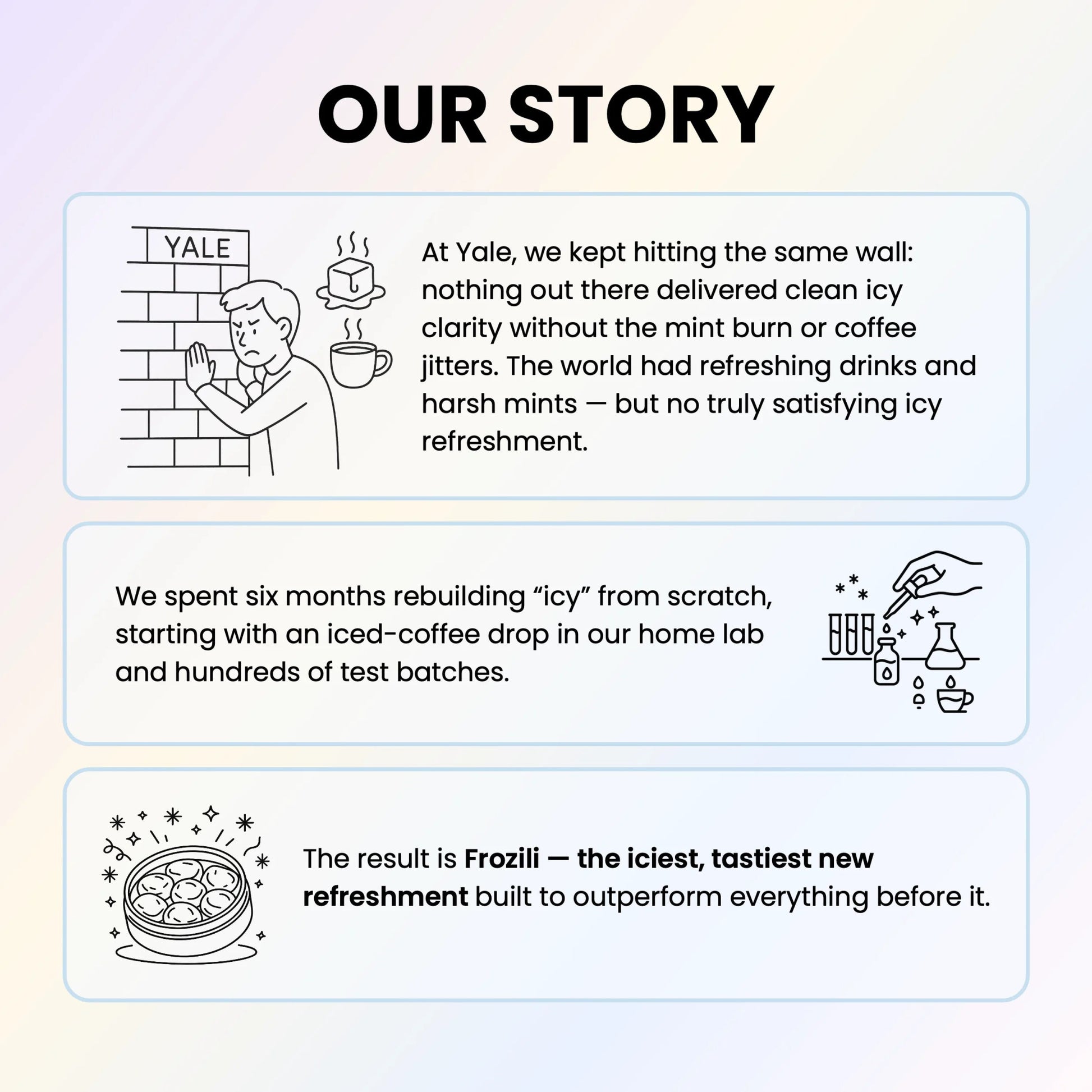 Subscription | 3 - Tin Bundle + Free Gift Every Month - frozili｜Curiously Icy Candy